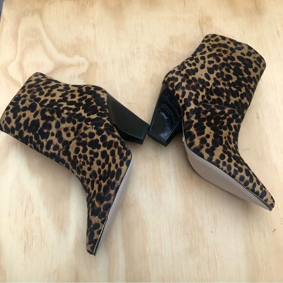 Tory Burch Genuine Calf Hair Pointed Toe Lila Bootie Women’s Size 7.5 - Picture 5 of 10